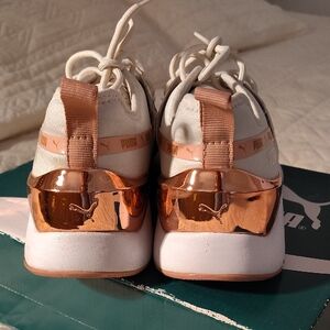 Puma Sneakers - White and Copper